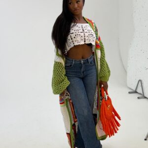 Knitted Longline Cardigan